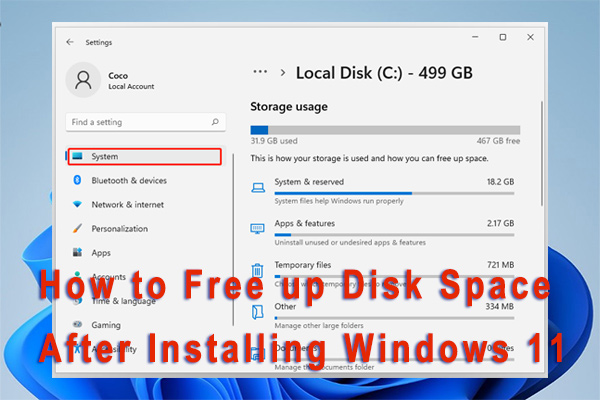 hard disk full after installing windows 11 thumbnail