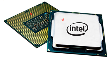 apply thermal paste to the smooth side of the CPU
