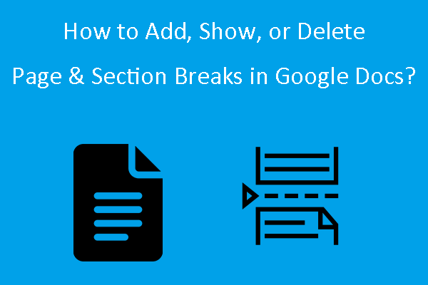 how to delete a page in Google Docs