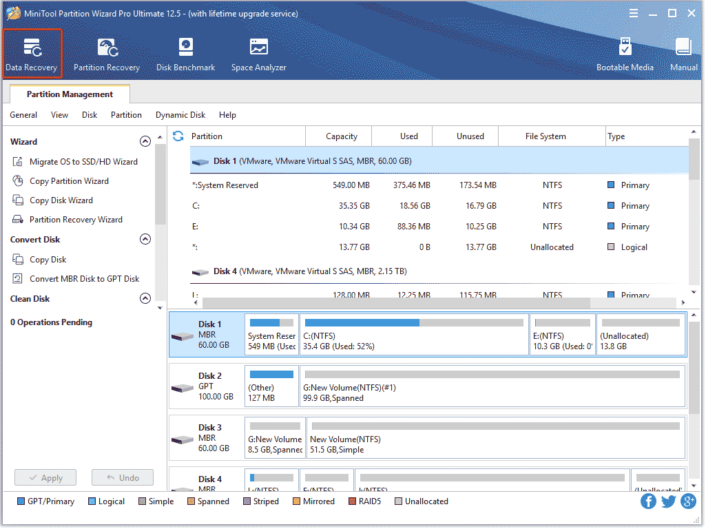 choose Data Recovery