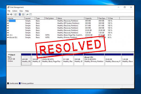 multiple recovery partitions