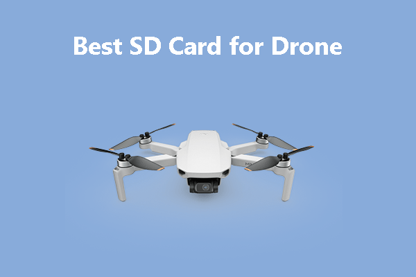 SD card for drone