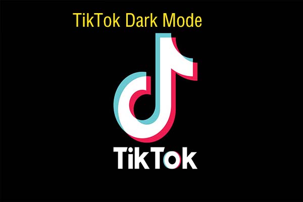 TikTok dark mode