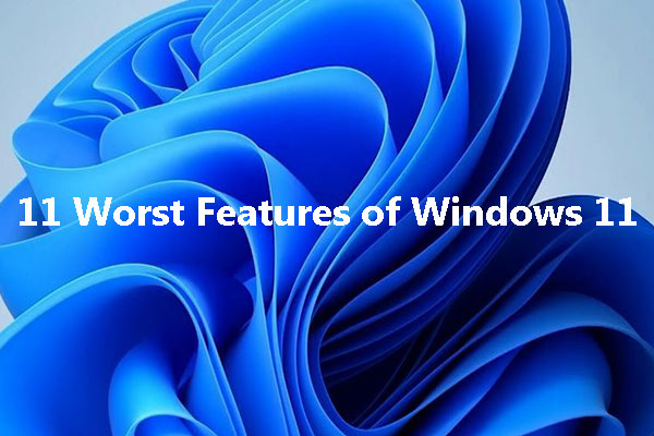worst features of Windows 11