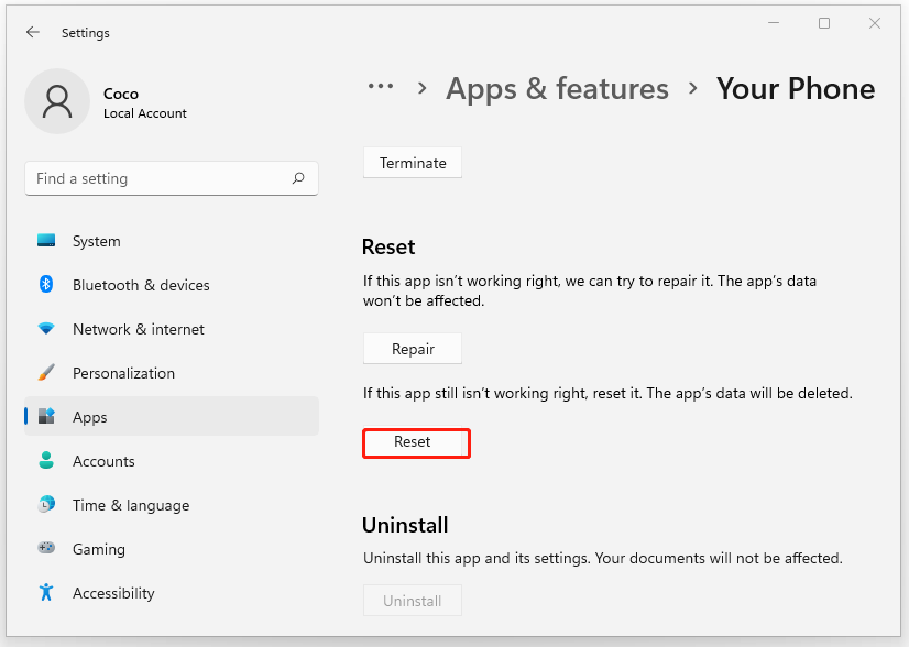 Your Phone App Not Working in Windows 11/10? [6 Solutions] MiniTool
