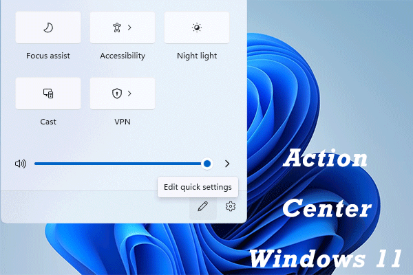 Action Center Windows 11