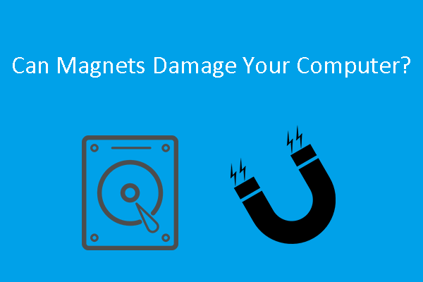 can a magnet damage a computer
