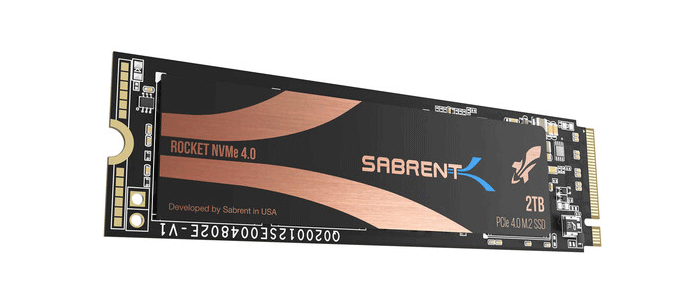 Sabrent Rocket NVMe 4.0 SSD