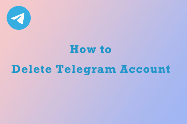 delete Telegram account
