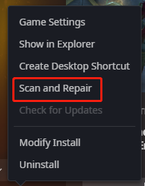 click Begin Scan
