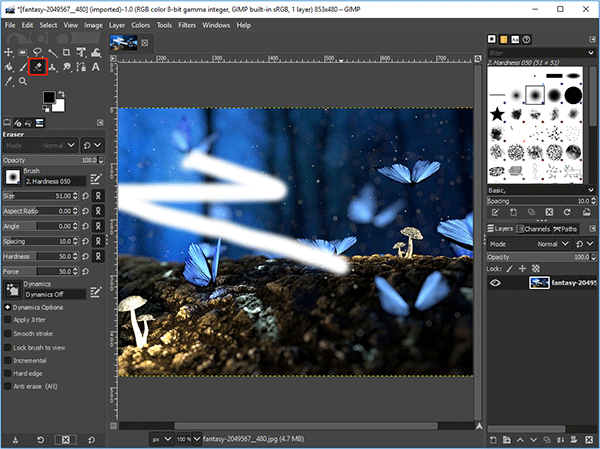6 Ways to Fix the GIMP Eraser Not Working Issue - MiniTool ...