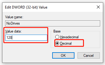 change drive letter of system reserved partition hide a partition using Registry Editor