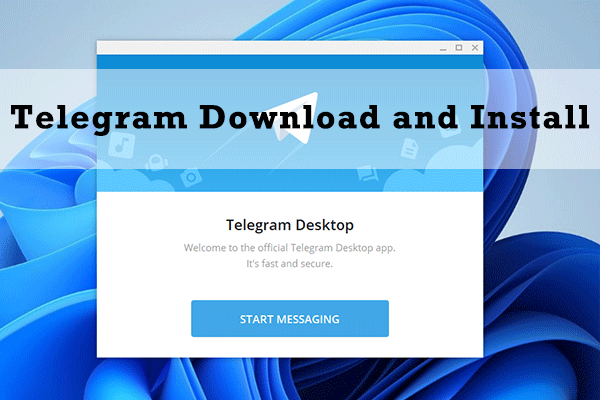 how to install Telegram on Windows 11