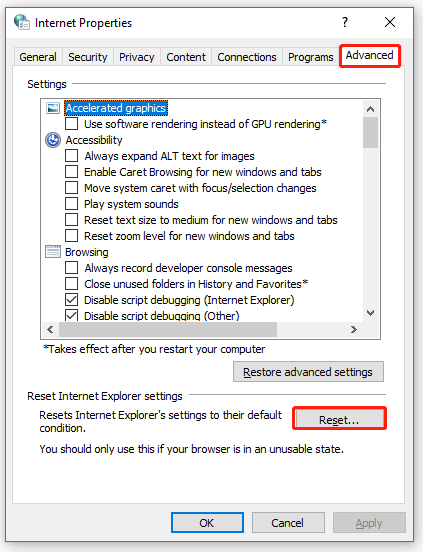 How to Fix INET_E_DOWNLOAD_FAILURE on Microsoft Edge - MiniTool ...