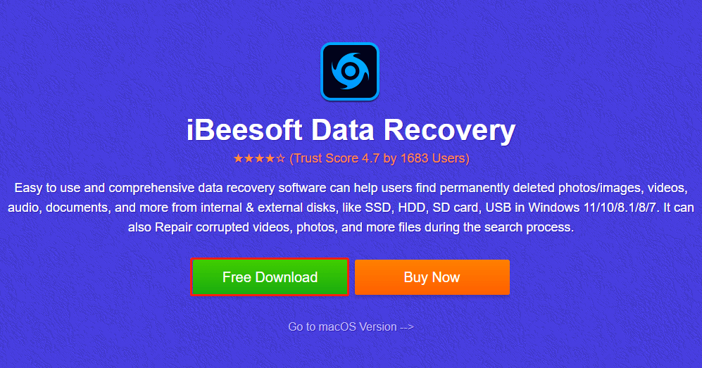 download iBeesoft Data Recovery