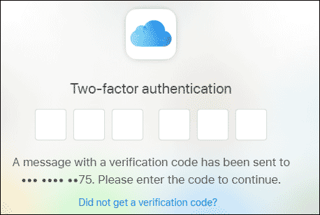 enter the code