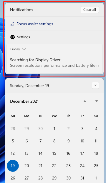 Notification Center