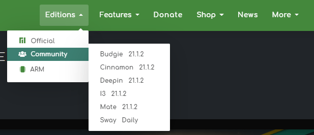 get more Manjaro editions