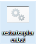 the batch file