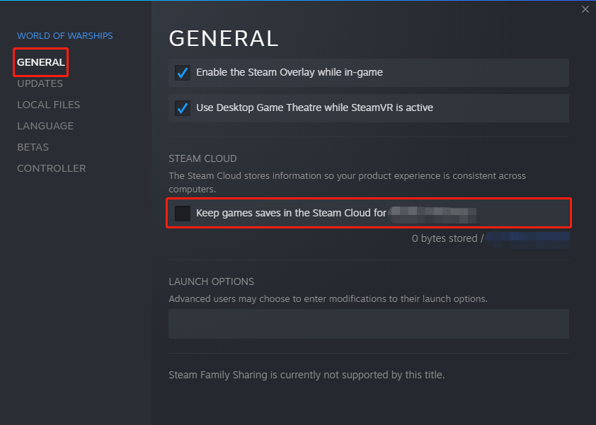 untick Keep games saves in the Steam Cloud for Witcher 3