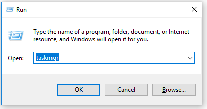 open Task Manager