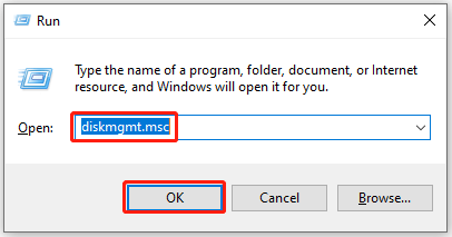 open Disk Management