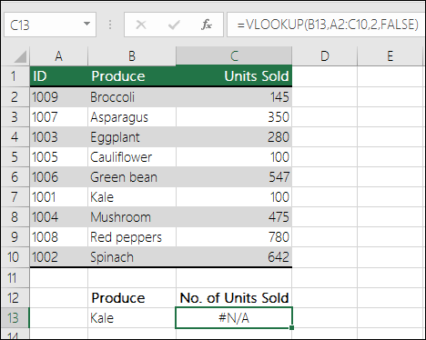 VLOOKUP