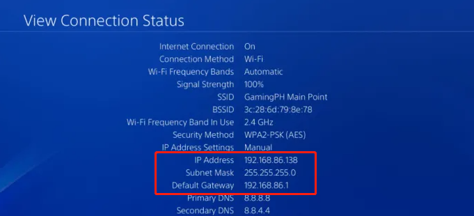 How do you connect to 2025 the internet on a ps4