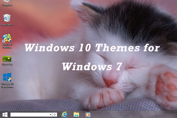 Windows 10 themes for Windows 7