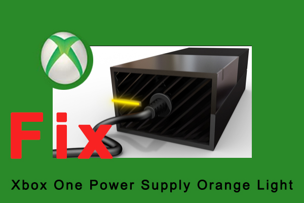 Xbox One power supply orange light
