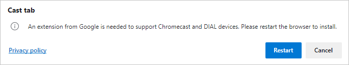 restart Microsoft Edge