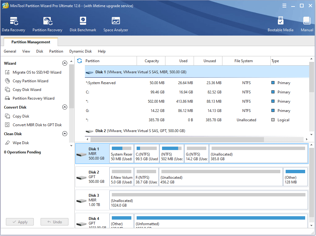 MiniTool Partition Wizard