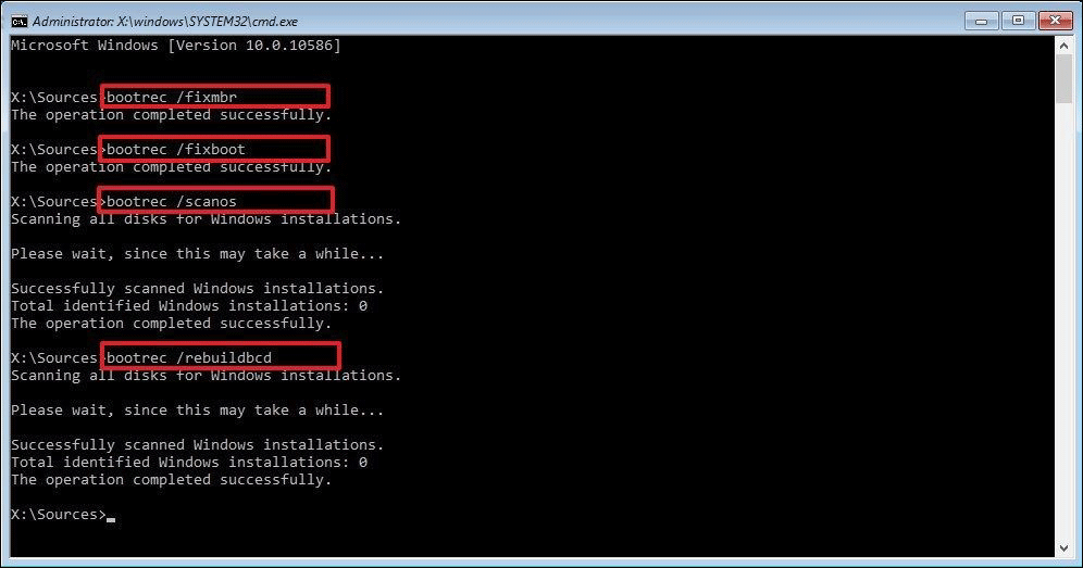 run commands via CMD