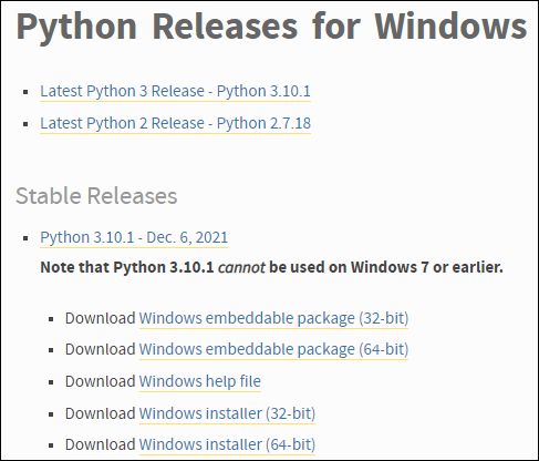 download Python