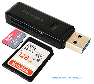 SD card reader
