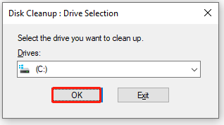 choose the drive