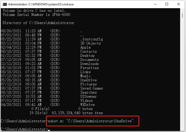 map OneDrive letter Windows 11