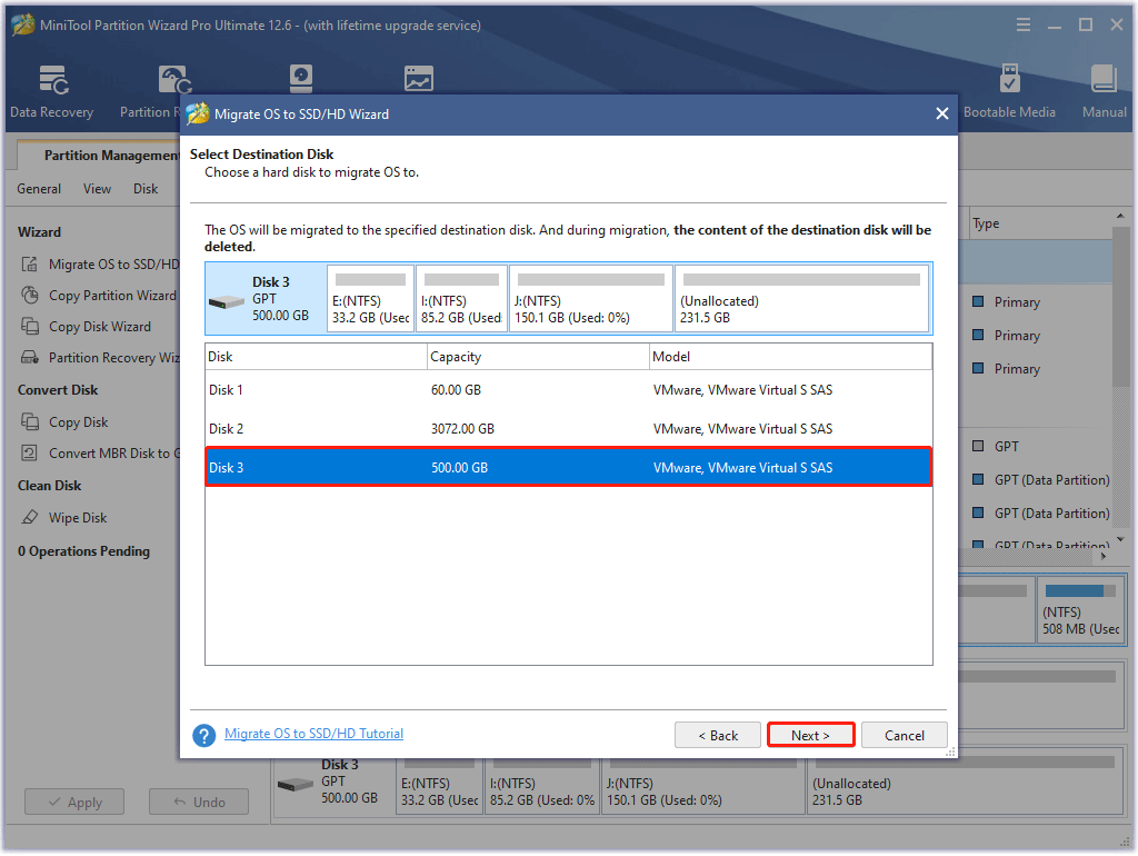 Paragon Migrate OS to SSD Travando