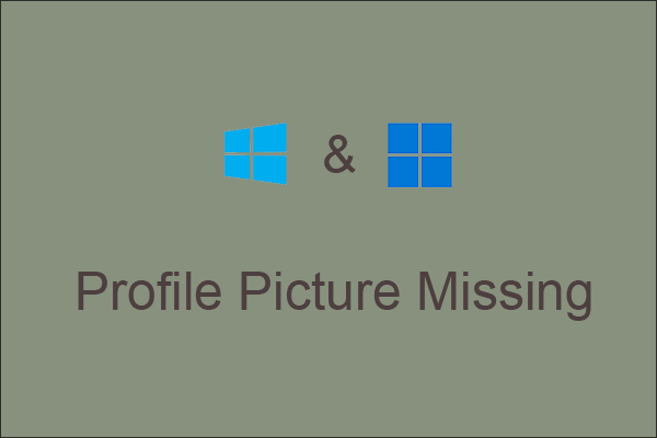 profile picture missing