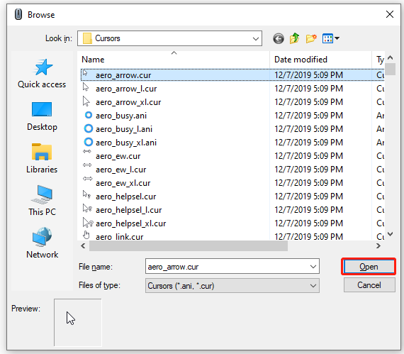 How to Change your Mouse Cursor Windows 10/7