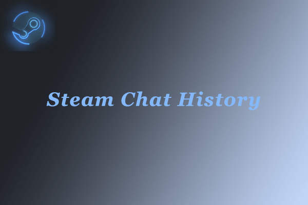 How to delete chat history on steam