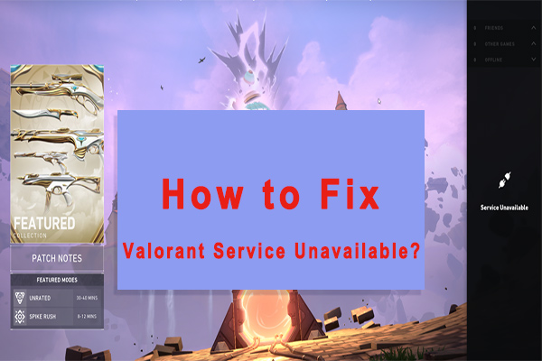 chat service unavailable valorant