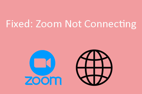 Zoom connection issues