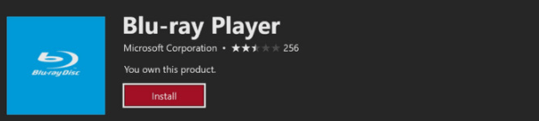 install the Blu-ray Player app