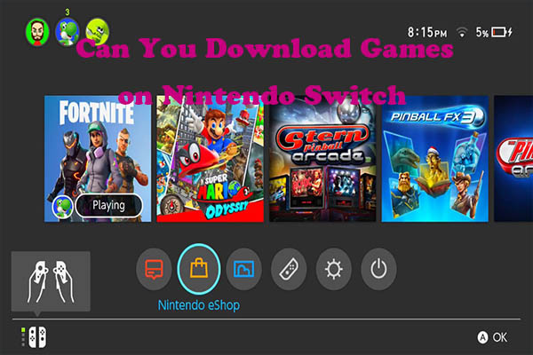 how many games can you download on a nintendo switch