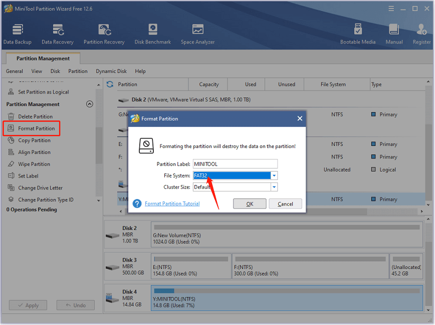 format partition