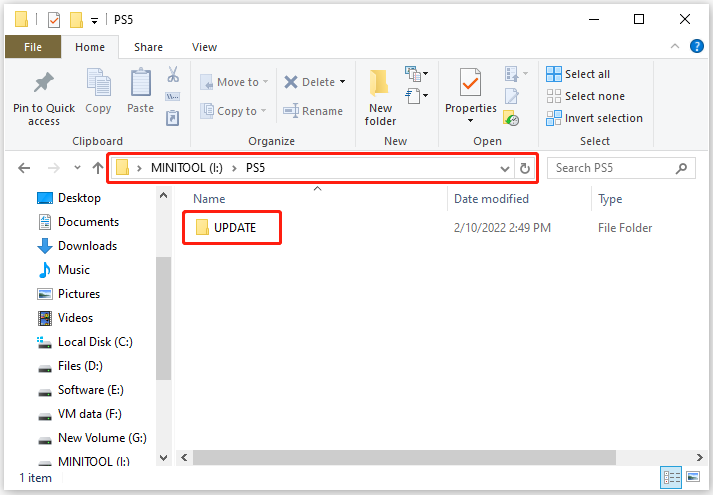 create folders