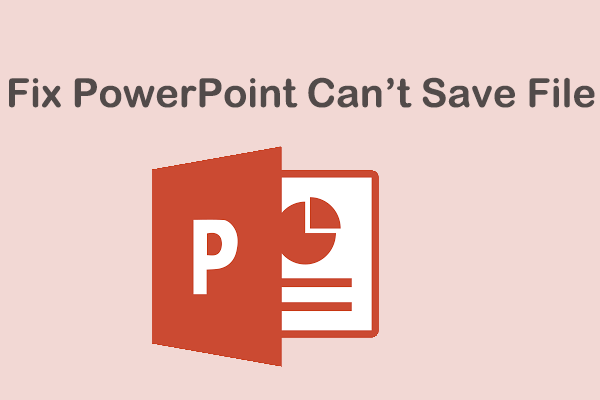 error occurred while powerpoint was saving file thumbnail