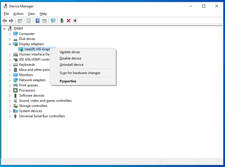update display drivers