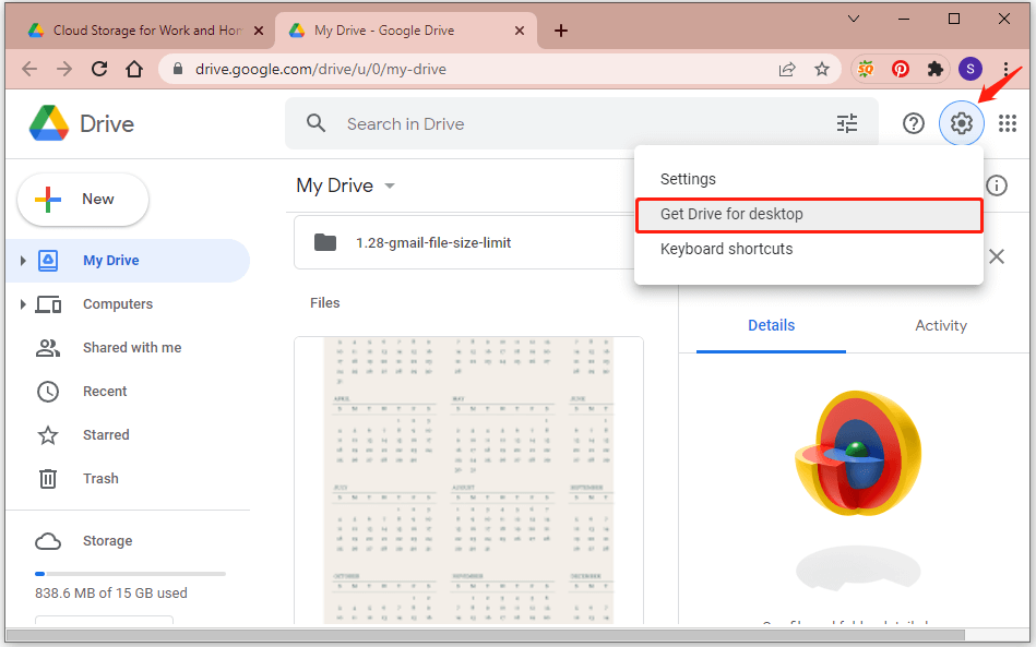 get Drive for desktop